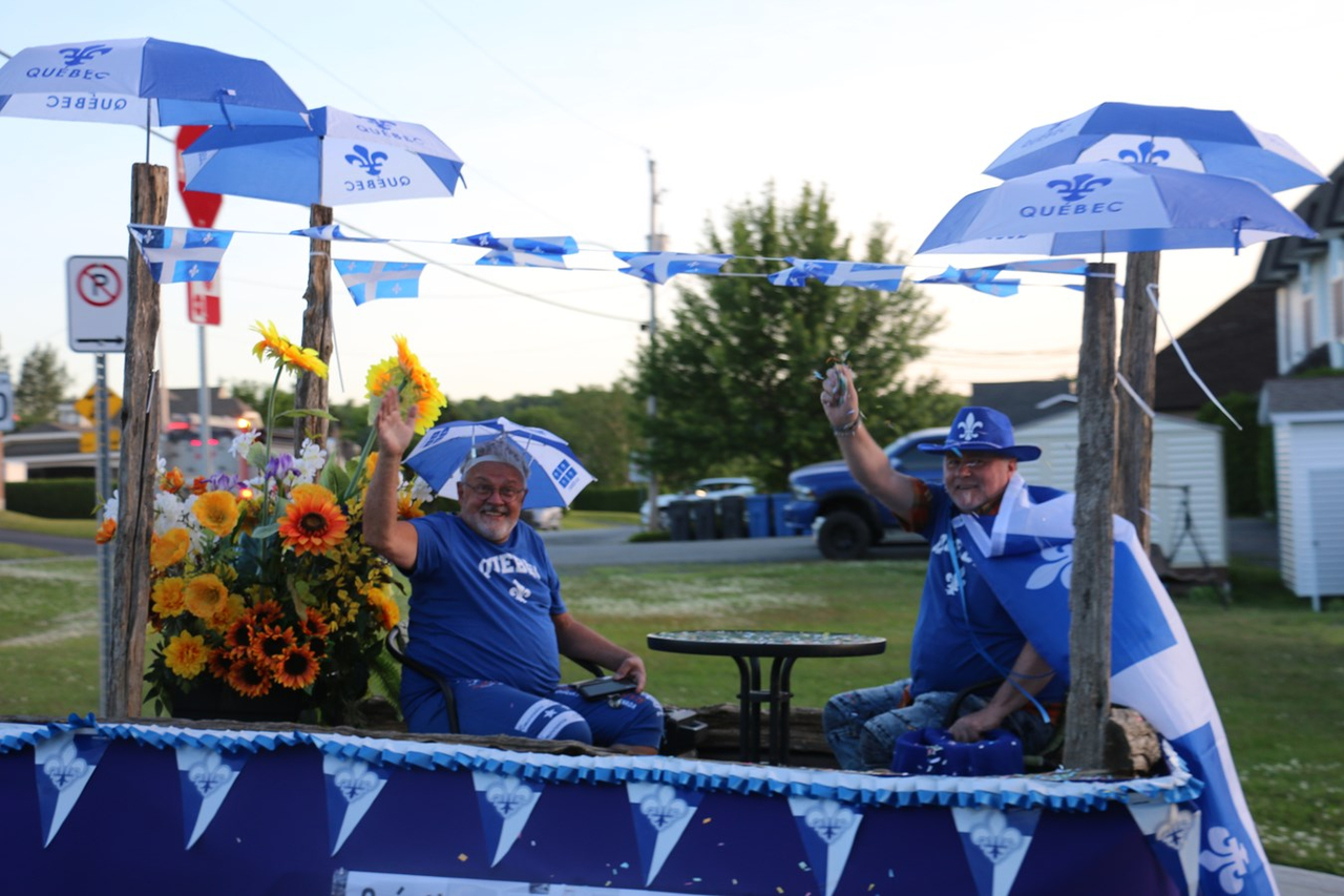 Défilé à Saint-Victor pour la Fête nationale du Québec