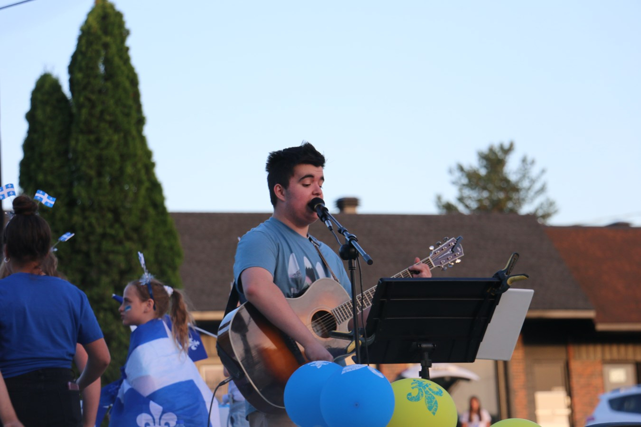 Défilé à Saint-Victor pour la Fête nationale du Québec