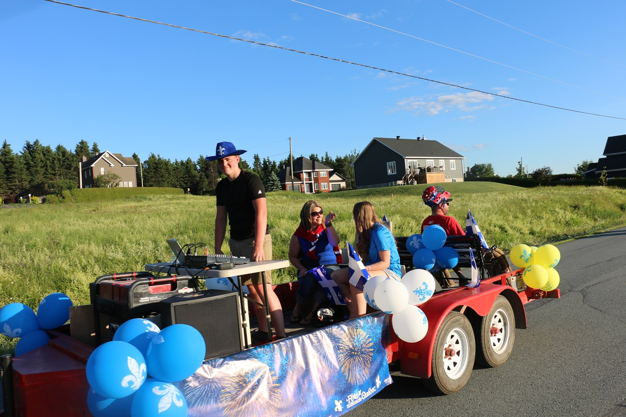Défilé à Saint-Victor pour la Fête nationale du Québec