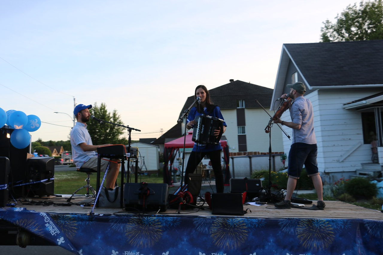 Défilé à Saint-Victor pour la Fête nationale du Québec