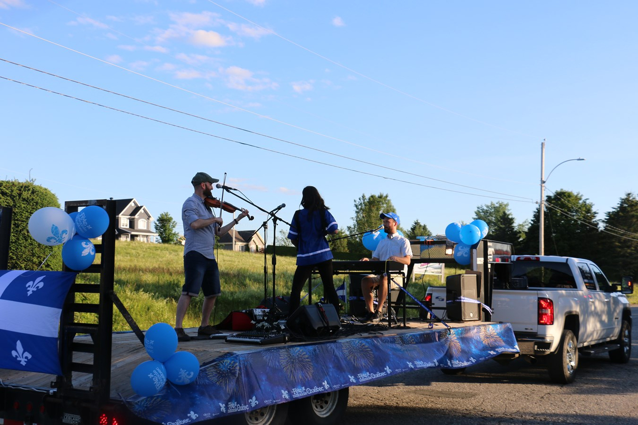 Défilé à Saint-Victor pour la Fête nationale du Québec