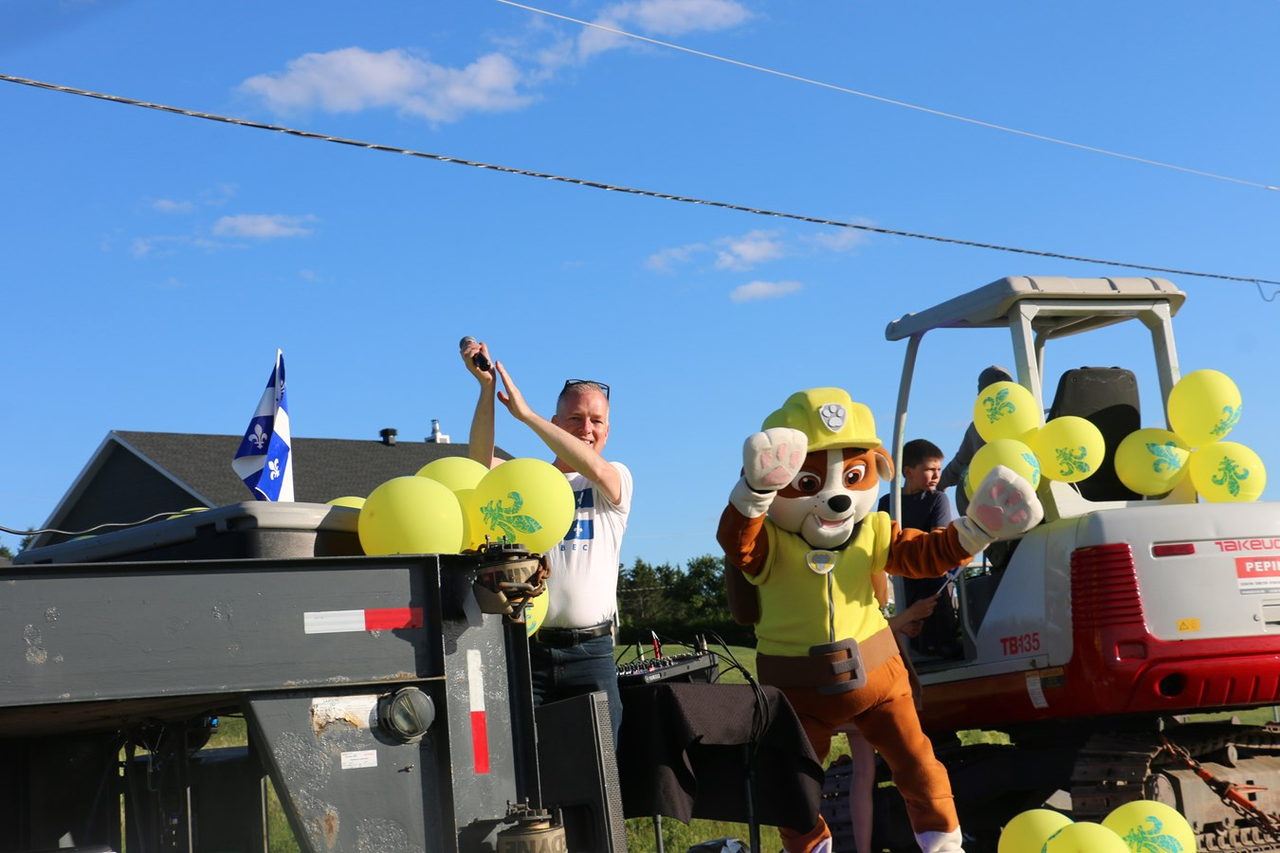 Défilé à Saint-Victor pour la Fête nationale du Québec