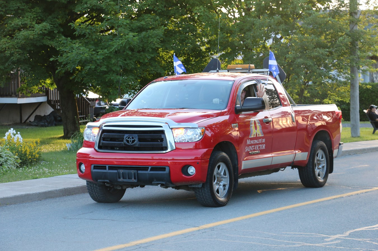 Défilé à Saint-Victor pour la Fête nationale du Québec