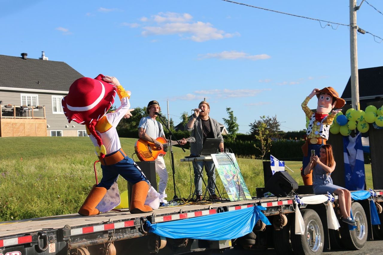 Défilé à Saint-Victor pour la Fête nationale du Québec