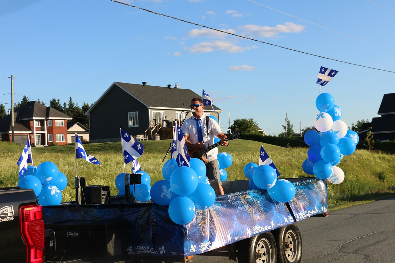 Défilé à Saint-Victor pour la Fête nationale du Québec