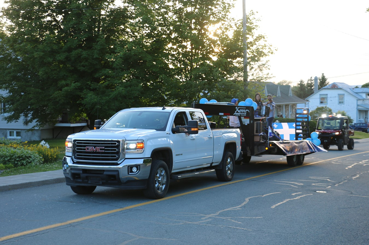 Défilé à Saint-Victor pour la Fête nationale du Québec
