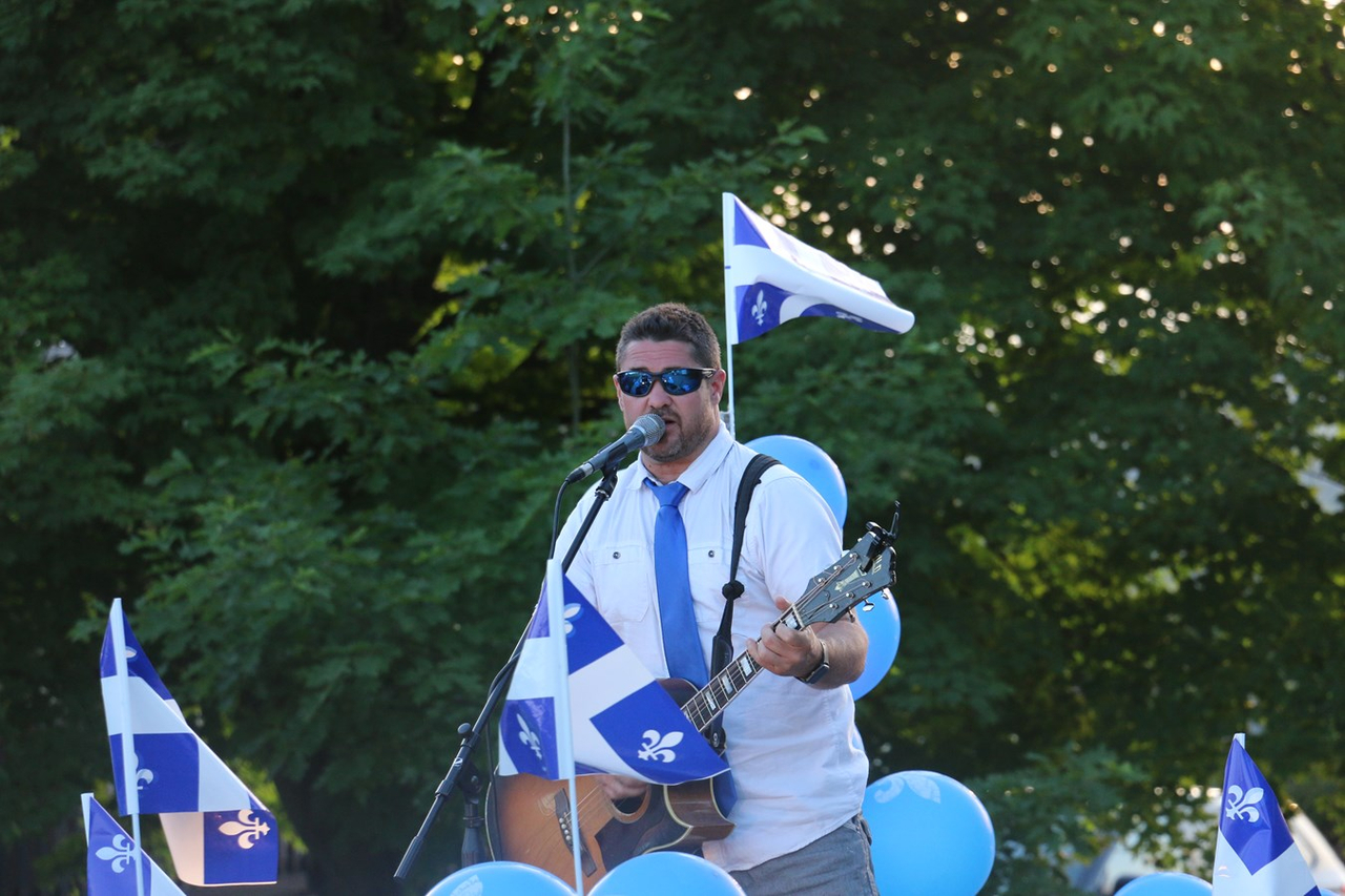 Défilé à Saint-Victor pour la Fête nationale du Québec