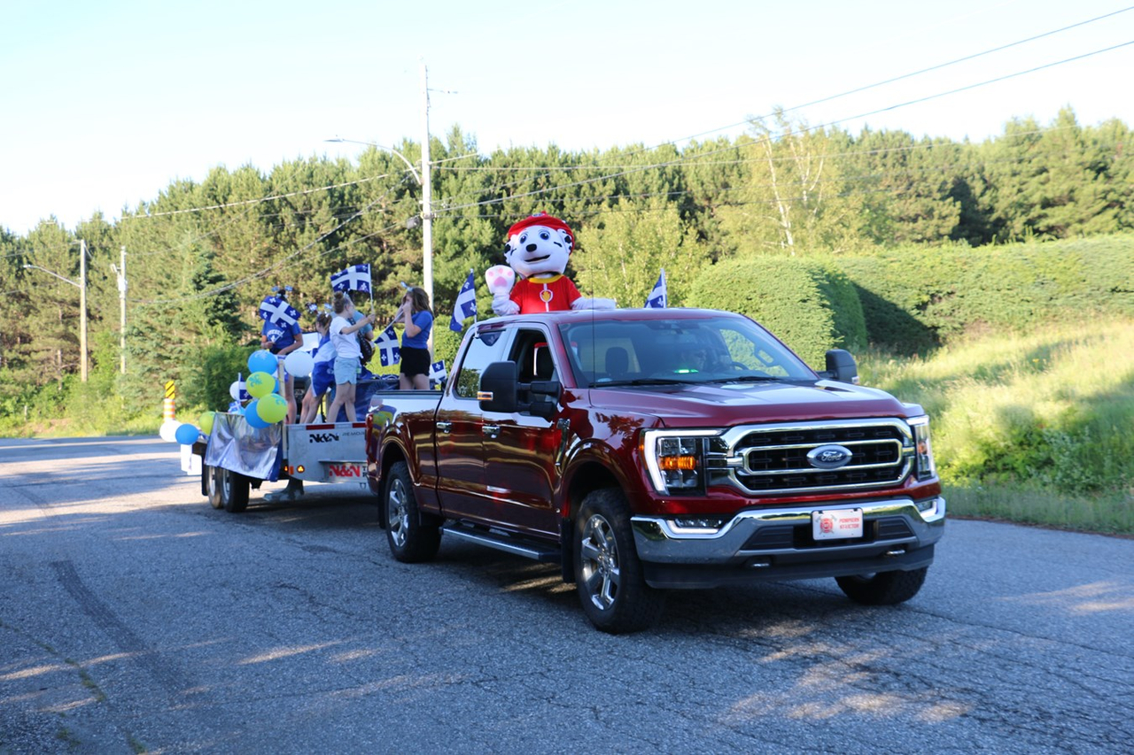 Défilé à Saint-Victor pour la Fête nationale du Québec