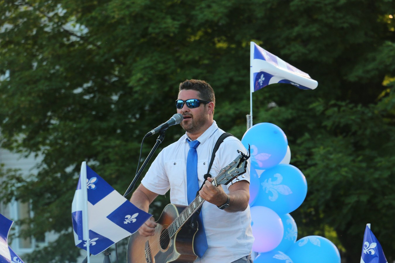 Défilé à Saint-Victor pour la Fête nationale du Québec