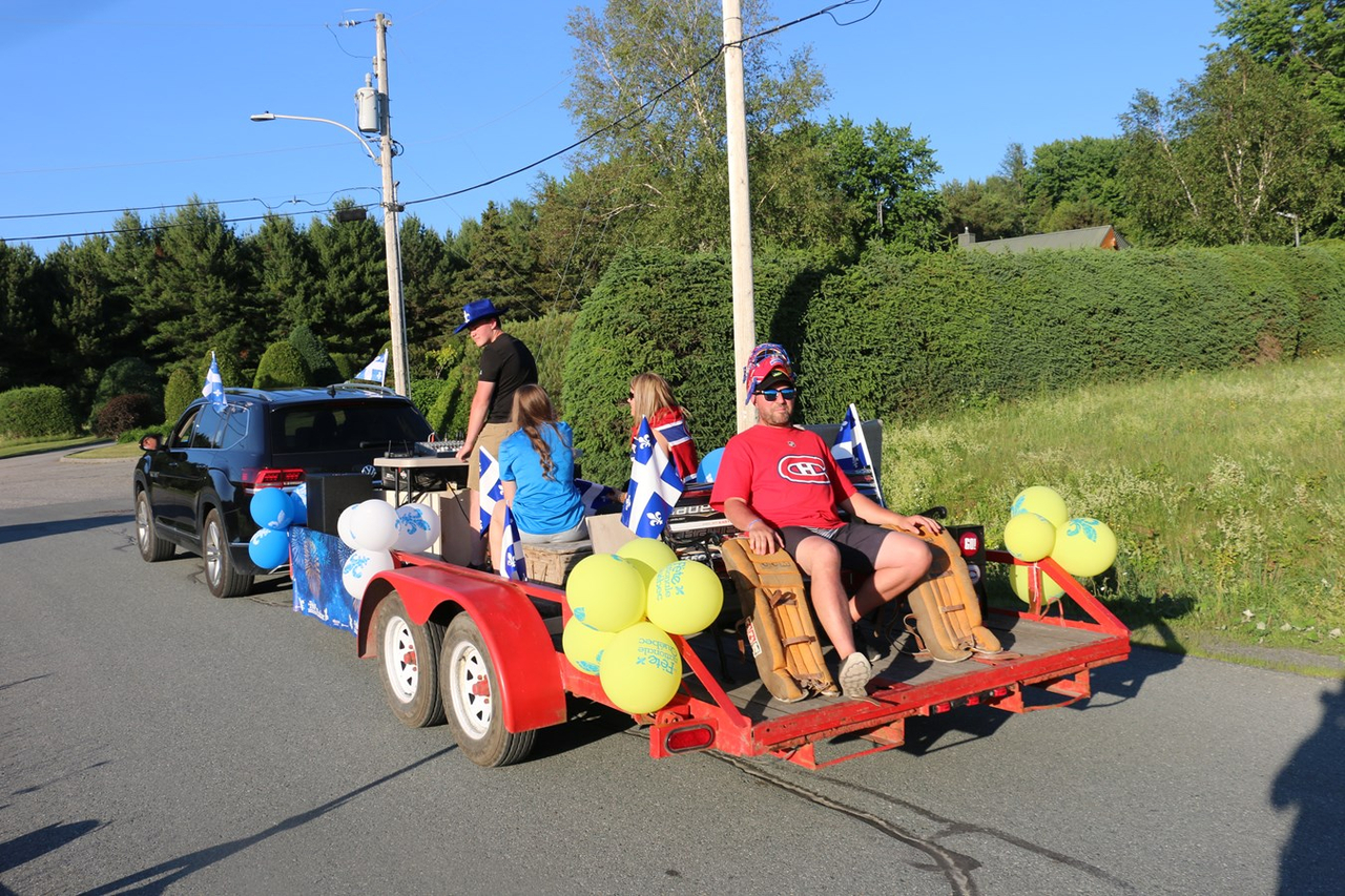 Défilé à Saint-Victor pour la Fête nationale du Québec