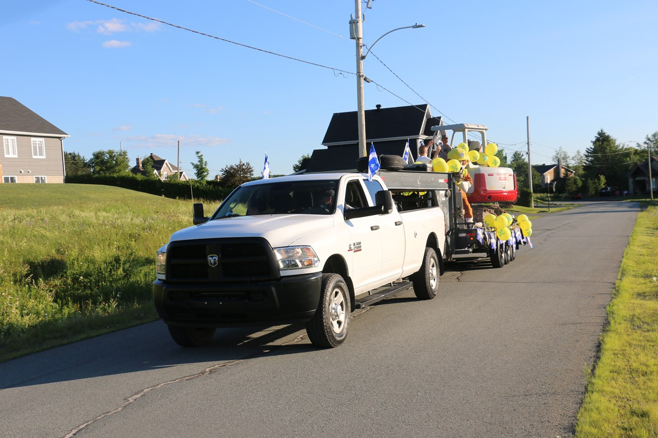 Défilé à Saint-Victor pour la Fête nationale du Québec