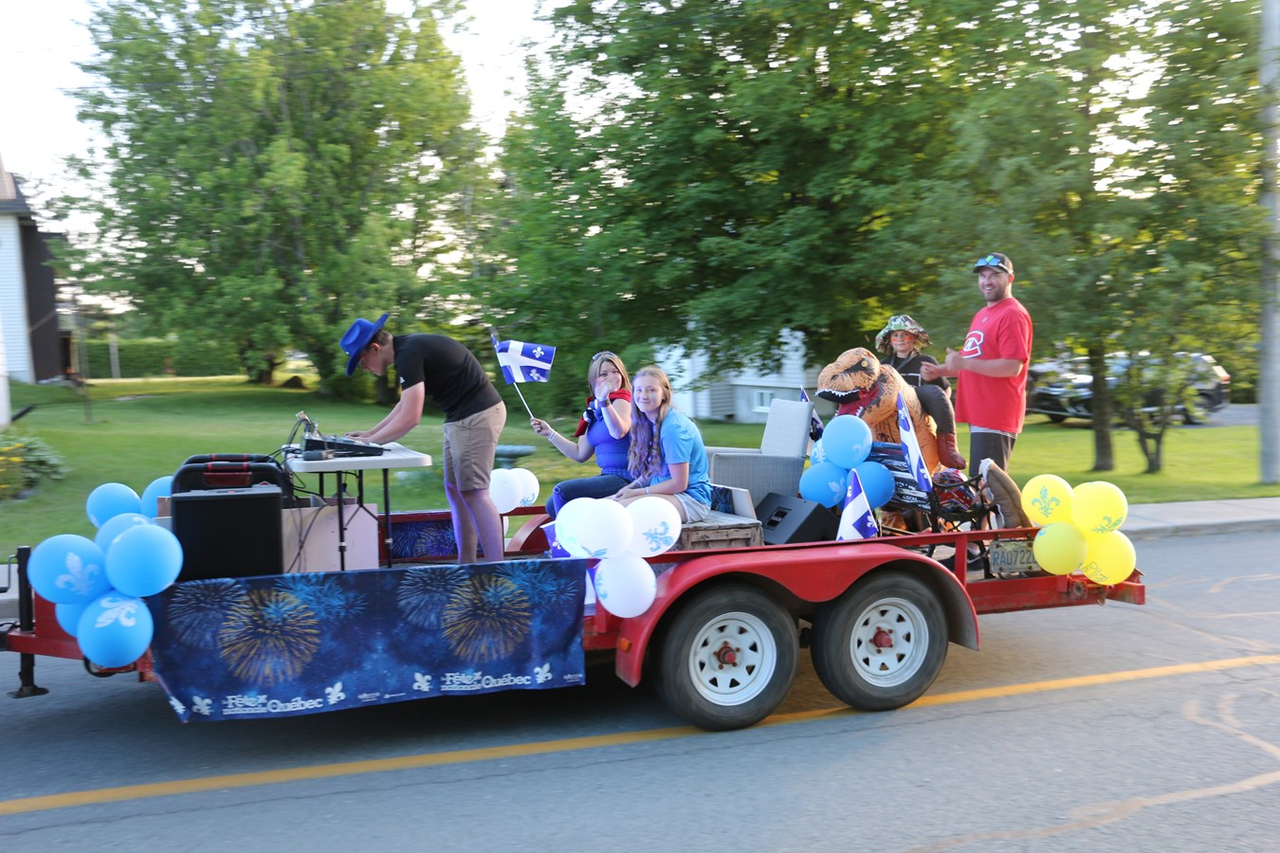 Défilé à Saint-Victor pour la Fête nationale du Québec