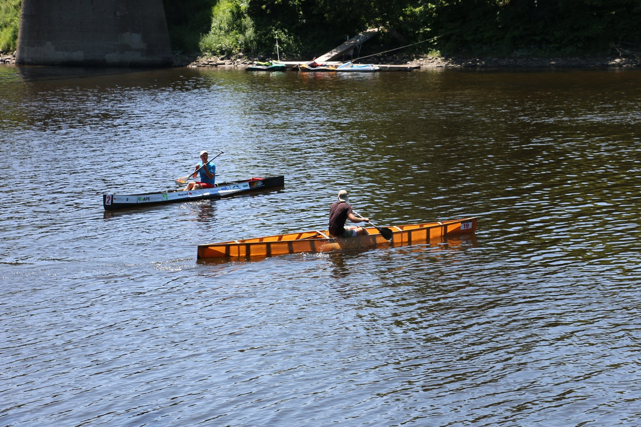 Découvrez en images la course de canot présentée à Vallée-Jonction