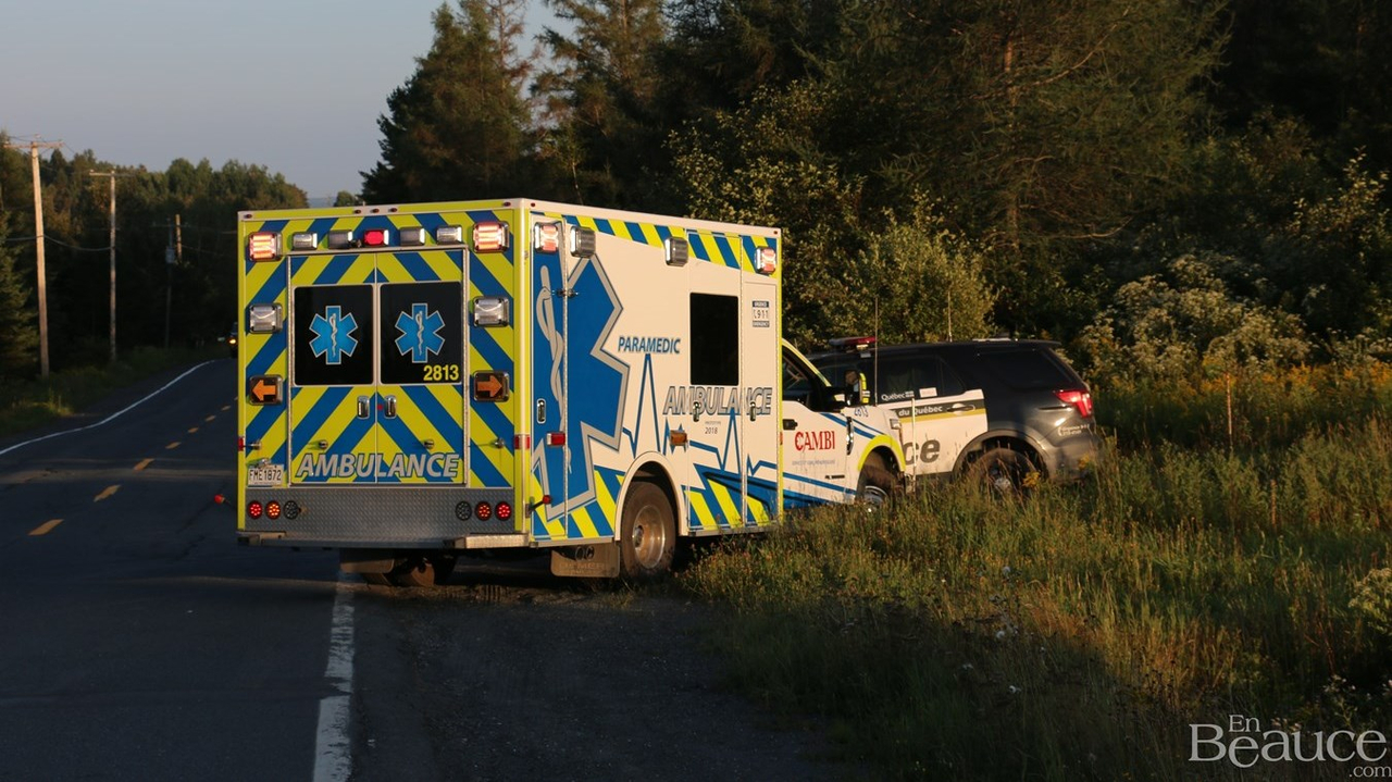 Dame retrouvée à Saint-Benjamin: son état de santé toujours inquiétant