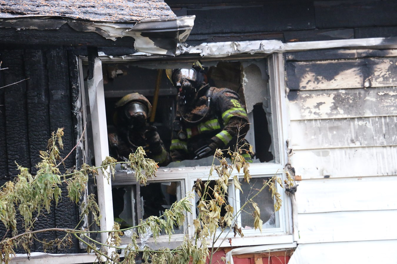 Une résidence ravagée par les flammes à Beauceville