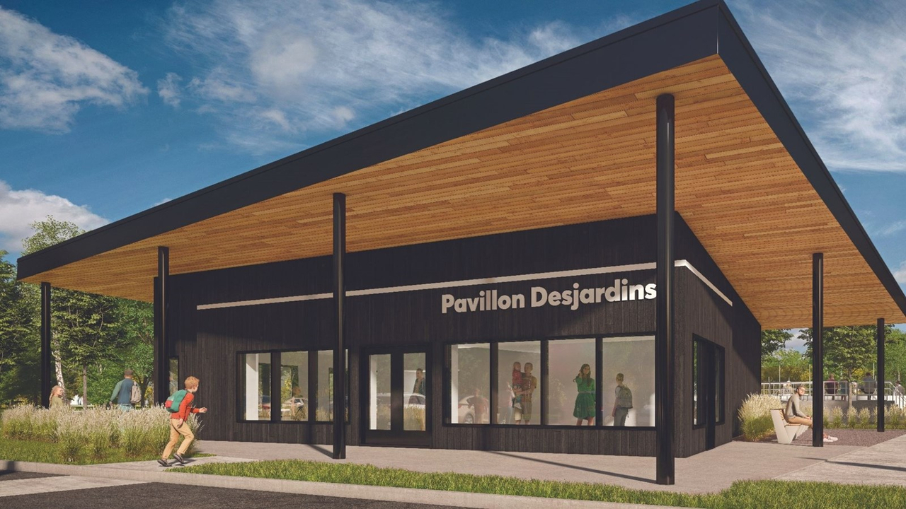 Saint-Côme dévoile le projet de pavillon d'accueil du parc des Berges-Du-Loup