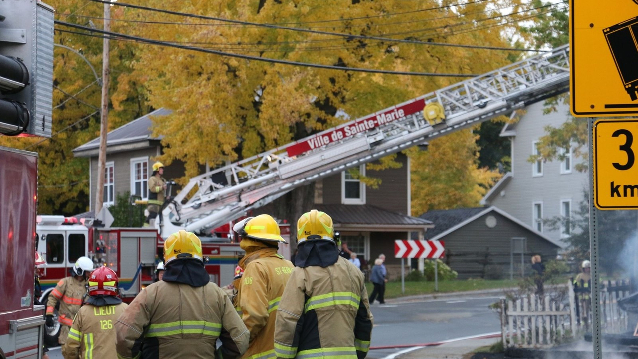 Deux maisons incendiées à Scott