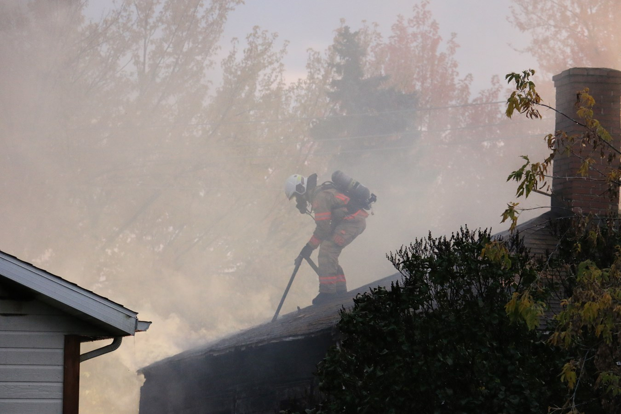 Sept personnes prises en charge par la croix rouge après l'incendie à Scott