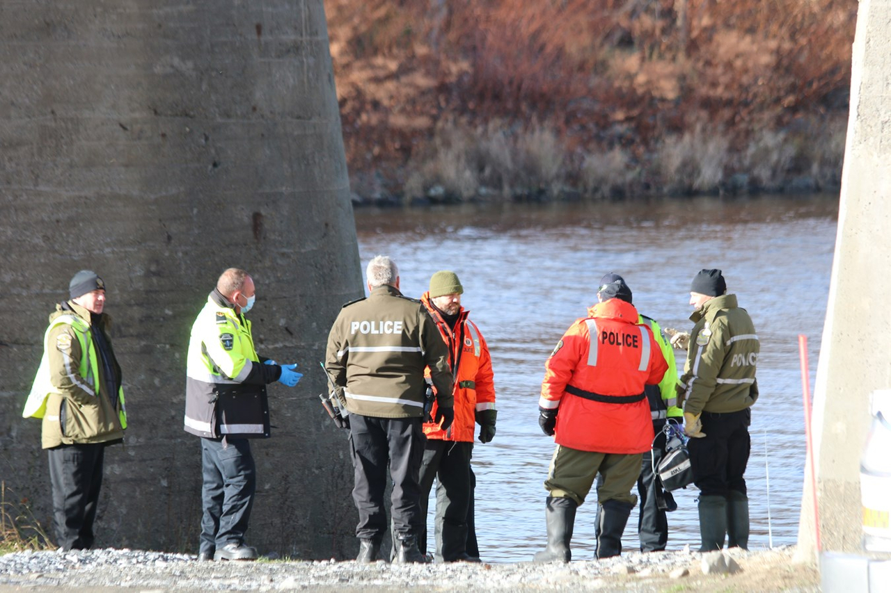 Photoreportage de l'opération de recherche à Vallée-Jonction