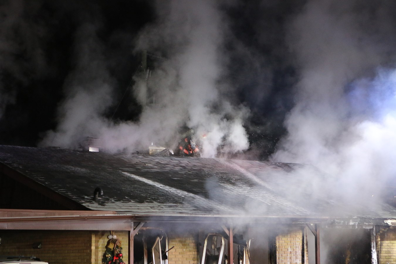 Les dommages sont considérables pour la résidence qui a pris feu hier soir