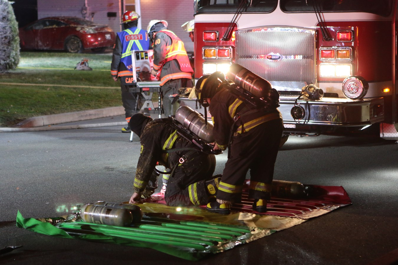 Les dommages sont considérables pour la résidence qui a pris feu hier soir