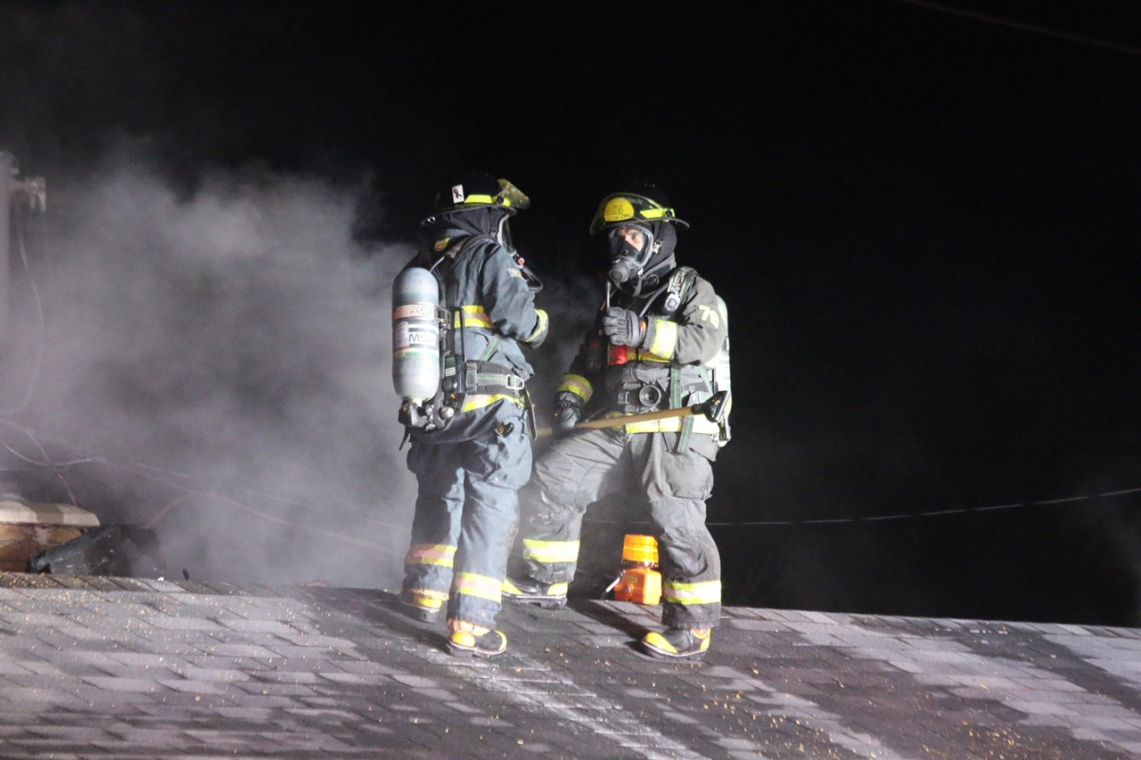 Les dommages sont considérables pour la résidence qui a pris feu hier soir
