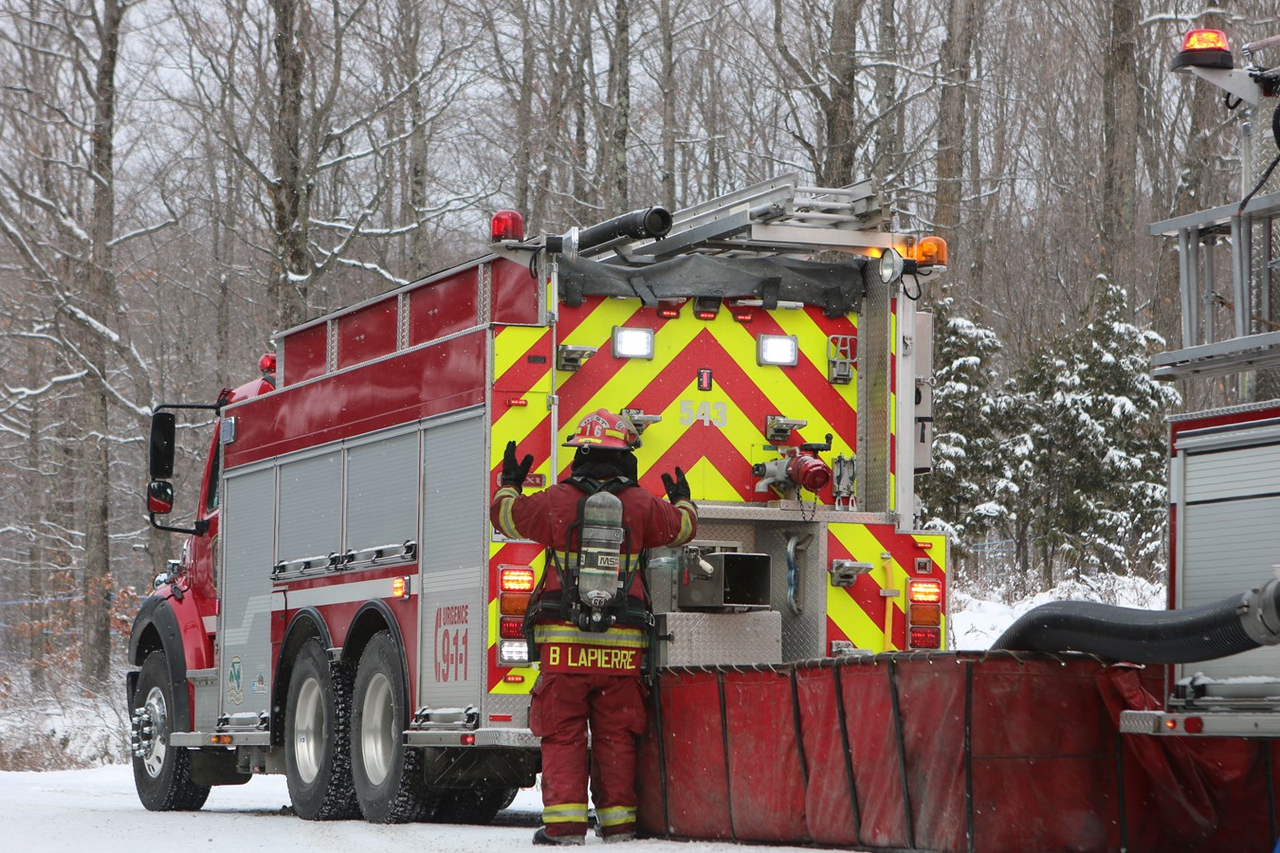 Un bon exercice de mise à feu pour les pompiers de Lambton