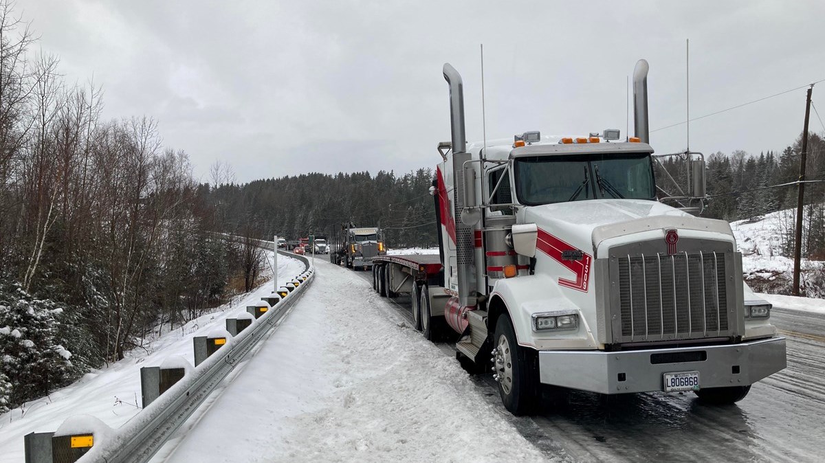 Tempête : la Route 204 fermée depuis ce matin