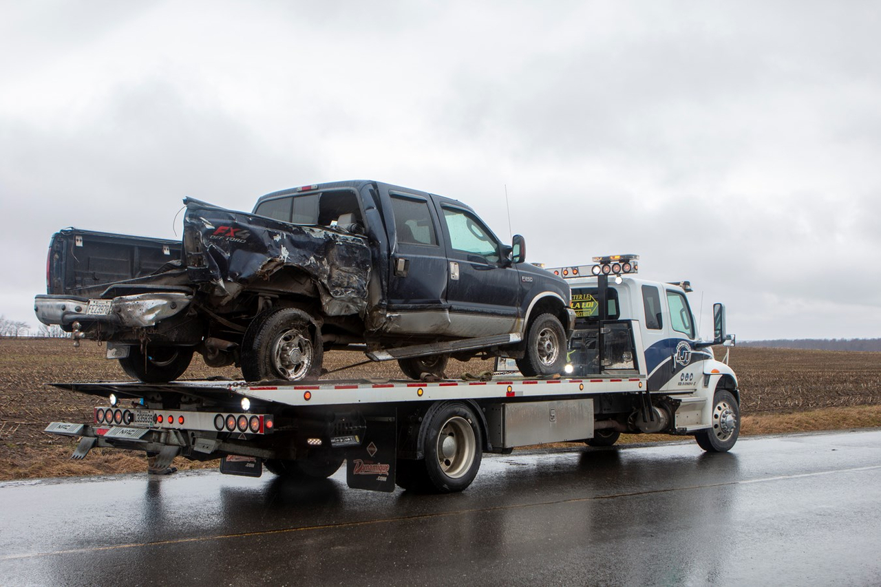Accident à Saint-Bernard