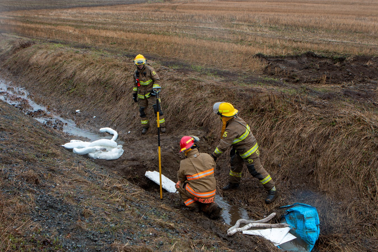 Accident à Saint-Bernard