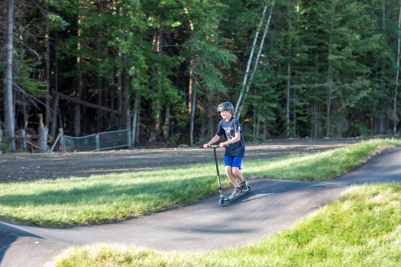 Saint-Éphrem inaugure son pumptrack