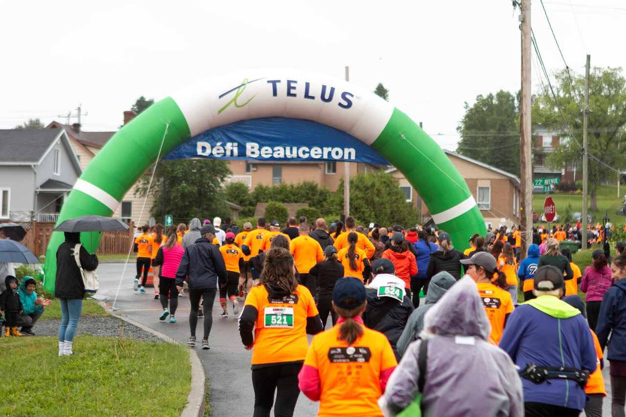 Le Défi Beauceron attire près de 1 200 coureurs