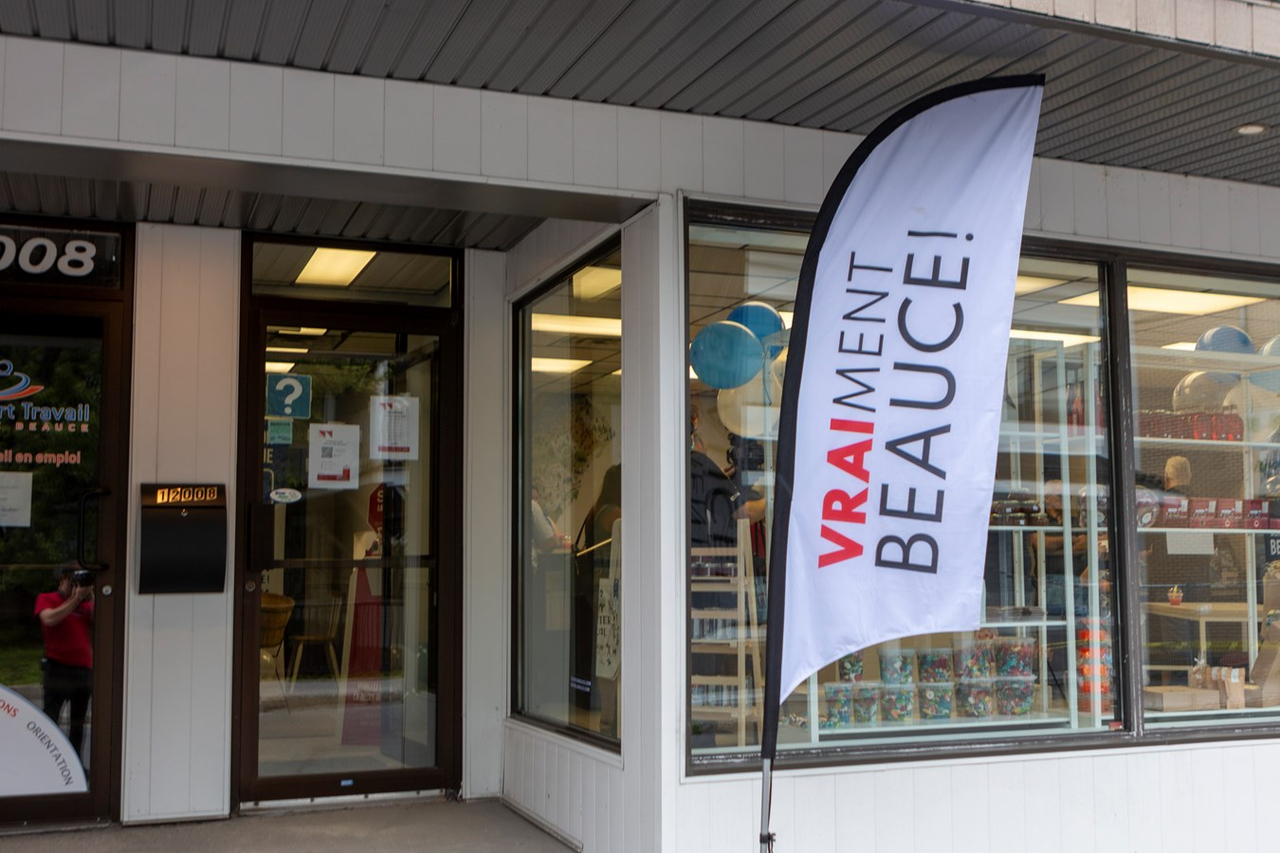 Un bureau d’information touristique de la Beauce à Saint-Georges