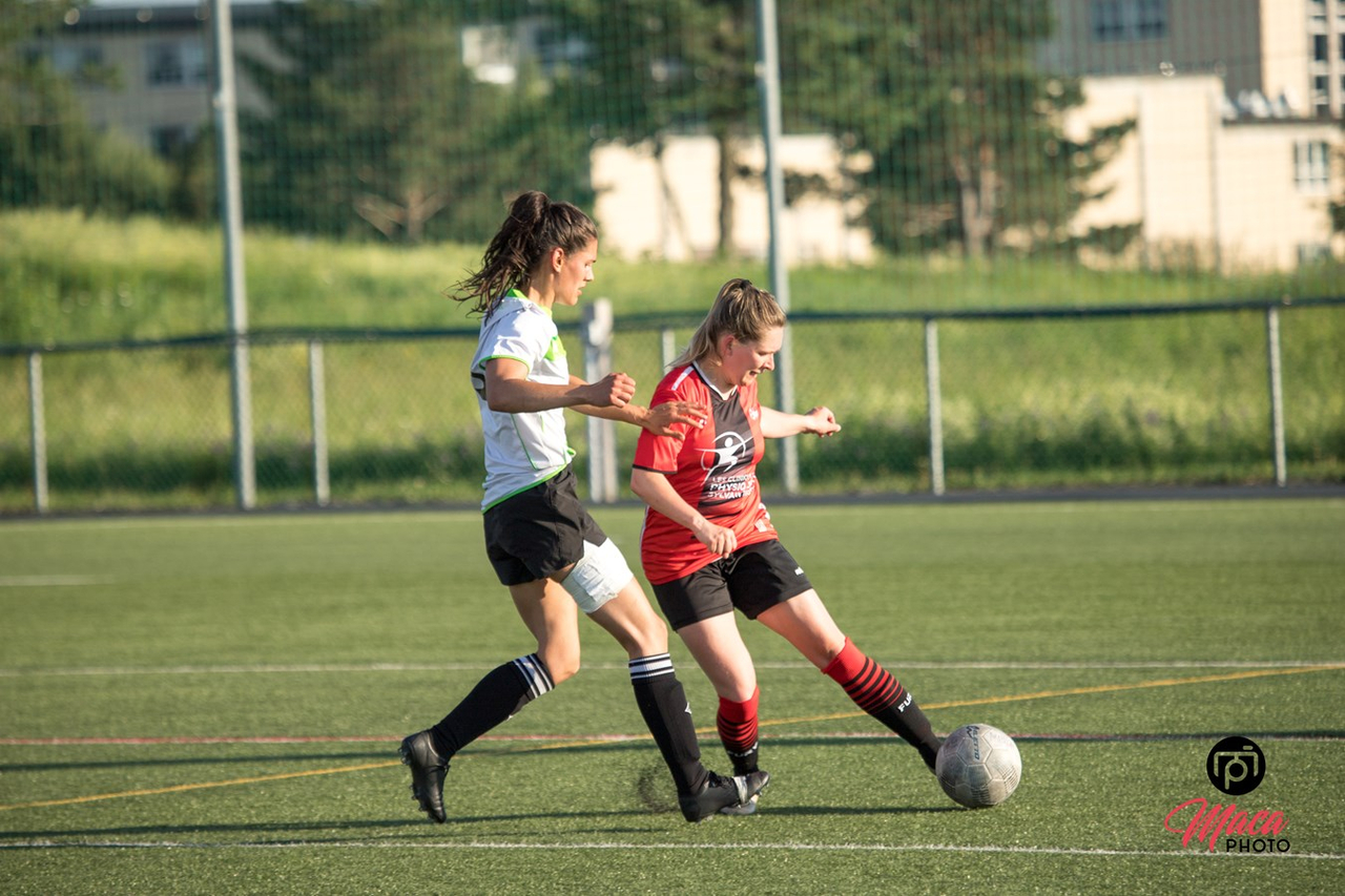 Une partie pour promouvoir le soccer féminin