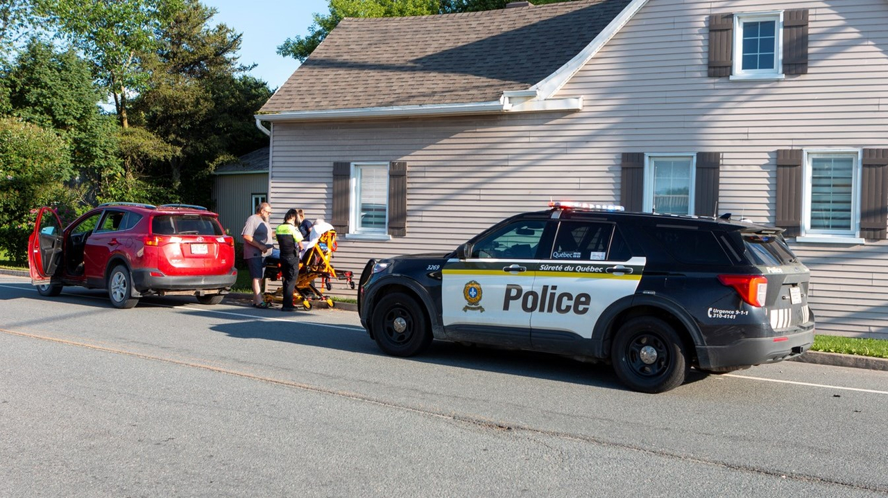 Accident à Saint-Isidore