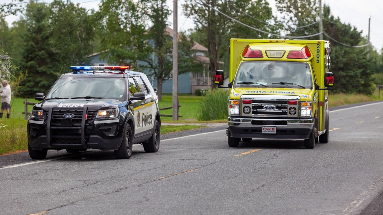 Un accident de motocross à Saint-René