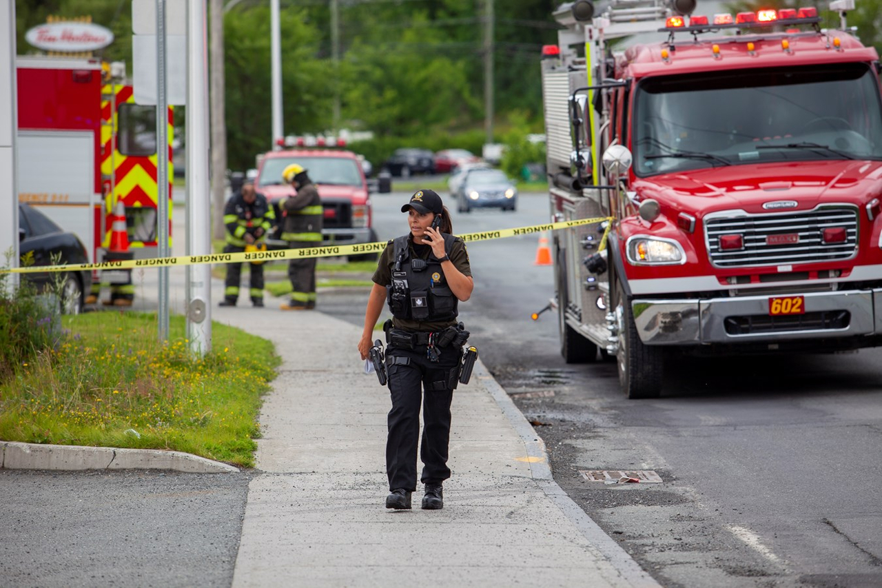 Début d'incendie dans un commerce vacant de Beauceville