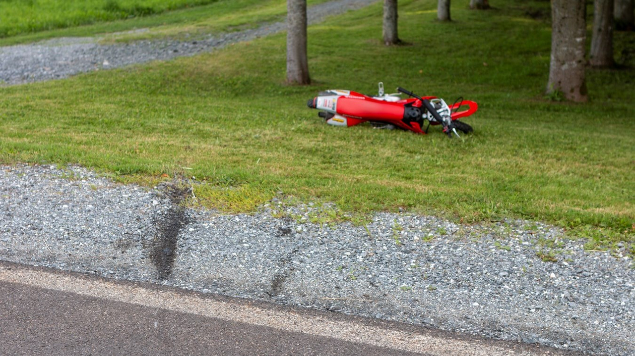 Un motocycliste de 10 ans blessé légèrement