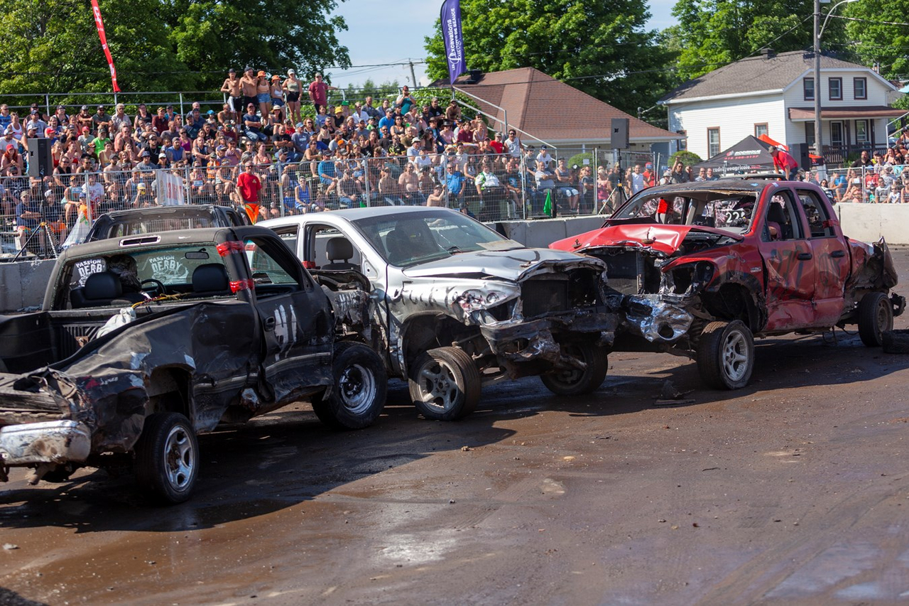 Une belle réussite pour le retour du Festi-Démol de Saint-Victor