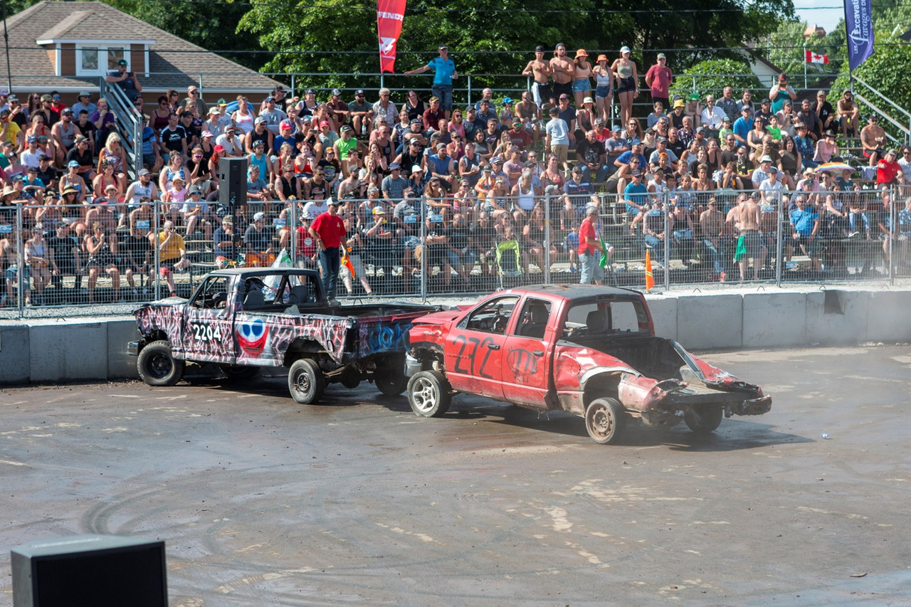 Une belle réussite pour le retour du Festi-Démol de Saint-Victor