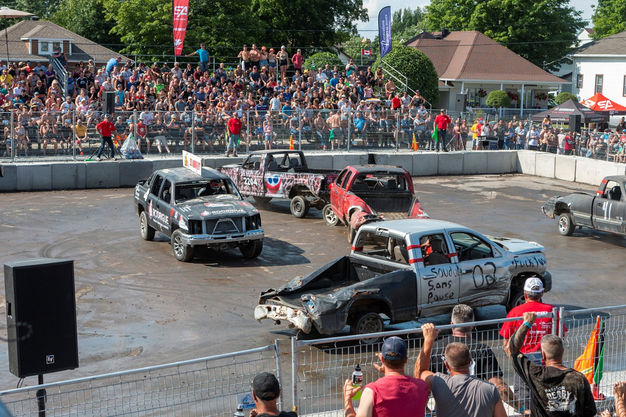 Une belle réussite pour le retour du Festi-Démol de Saint-Victor