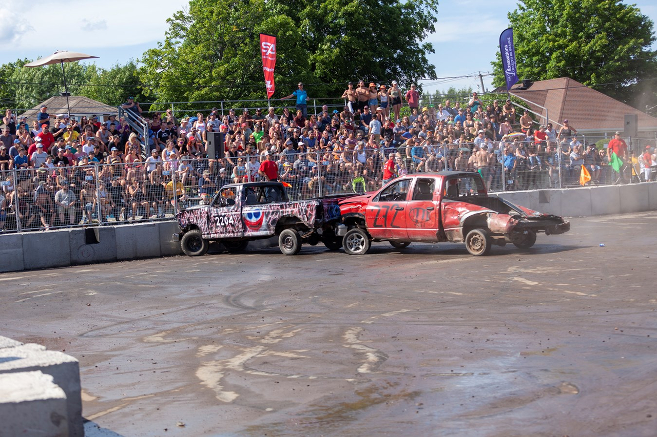 Une belle réussite pour le retour du Festi-Démol de Saint-Victor