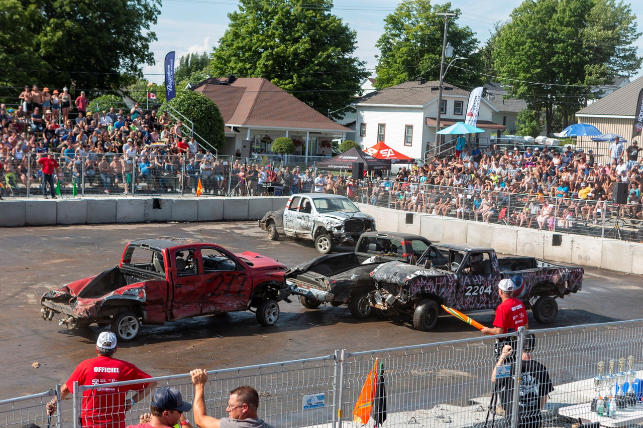 Une belle réussite pour le retour du Festi-Démol de Saint-Victor