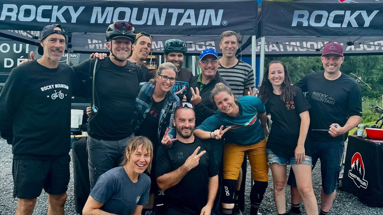 Un franc succès pour la démonstration de vélo de montagne MSG Saint-Georges