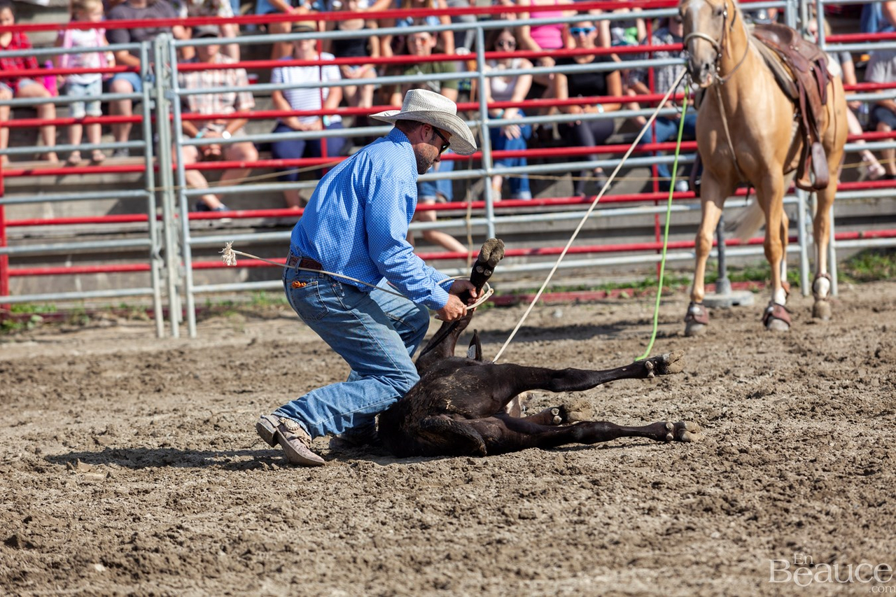 Un dernier rodéo enlevant pour les 43e Festivités Western de Saint-Victor