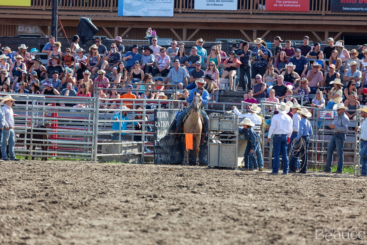 Un dernier rodéo enlevant pour les 43e Festivités Western de Saint-Victor