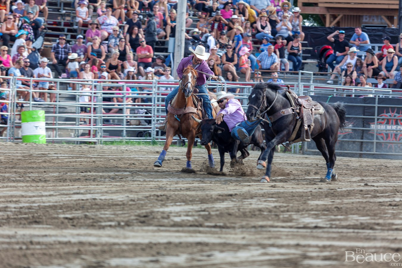 Un dernier rodéo enlevant pour les 43e Festivités Western de Saint-Victor