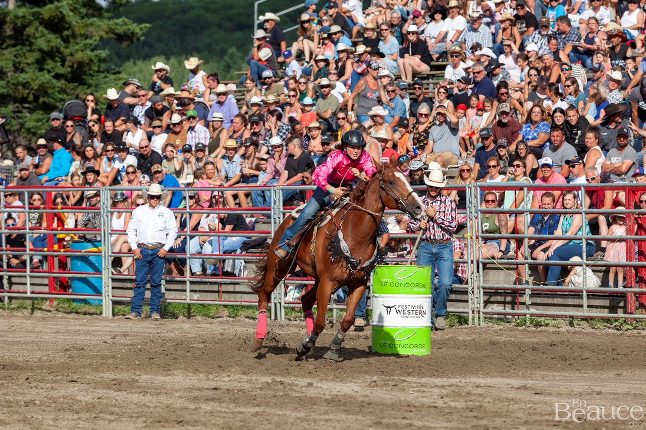 Un dernier rodéo enlevant pour les 43e Festivités Western de Saint-Victor