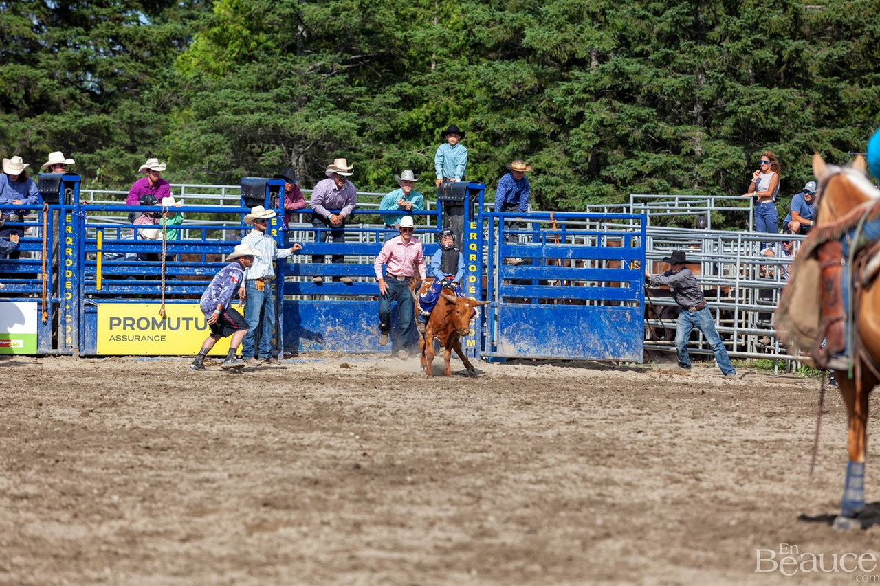 Un dernier rodéo enlevant pour les 43e Festivités Western de Saint-Victor
