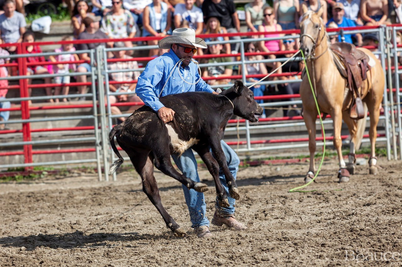 Un dernier rodéo enlevant pour les 43e Festivités Western de Saint-Victor